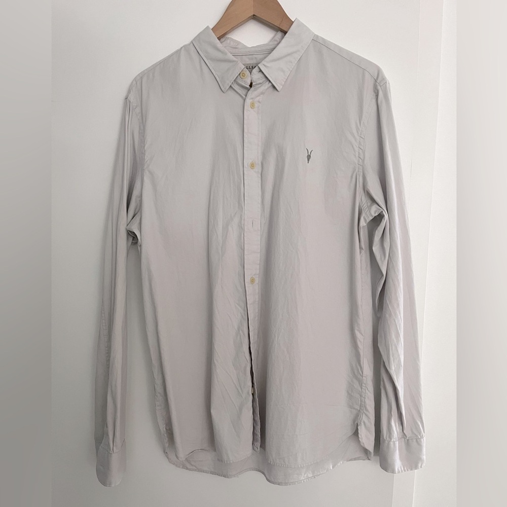 all saints button up size large